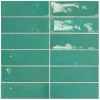 Плитка настенная Equipe Village Teal глазурованный глянцевый 0,988 м2, 20х6.5 см