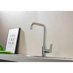 Смеситель для кухни Aquatek Вега квадратный излив AQ1081CR