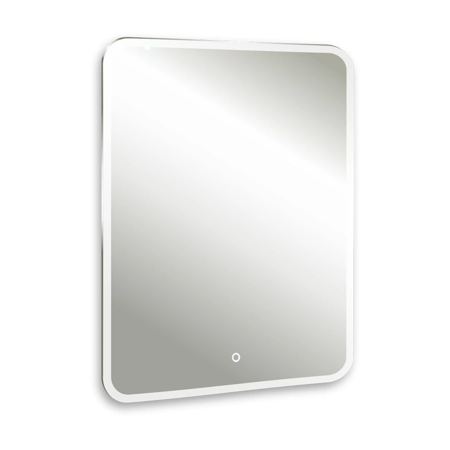 Зеркало Azario Стив-4 c подсветкой и диммером подсветка часы LED-00002316 68.5х91.5 см