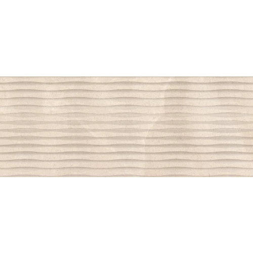 Плитка настенная Porcelanosa Лиместоне Марфил Фиуме / Limestone Marfil Fiume матовая бежевая 100381301 150х59,6 см