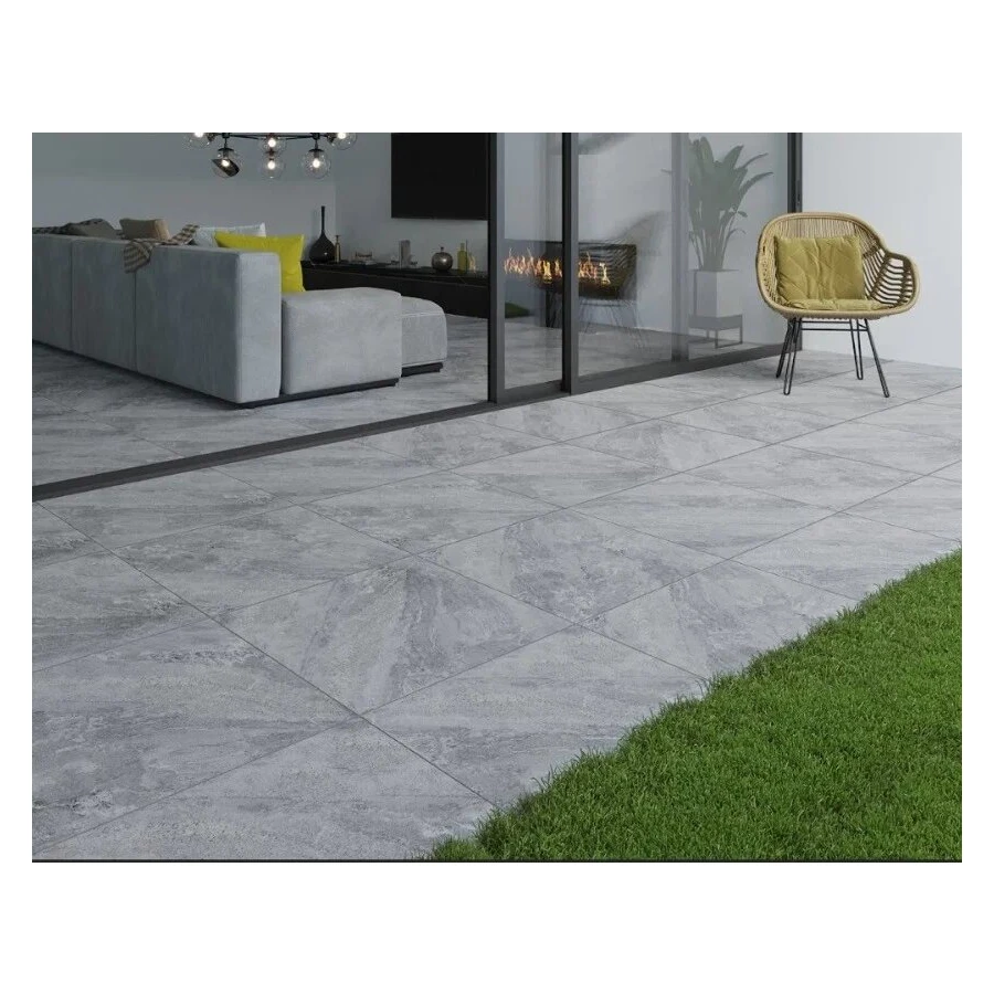Керамогранит Meili Ceramica Sydney Dark Gray матовый темно-серый 60х60 см