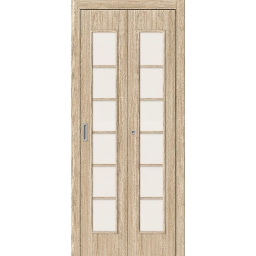 Межкомнатная дверь Bravo 2С 200x35 экошпон Direct полотно Сатинато цвет Л-21 (БелДуб)