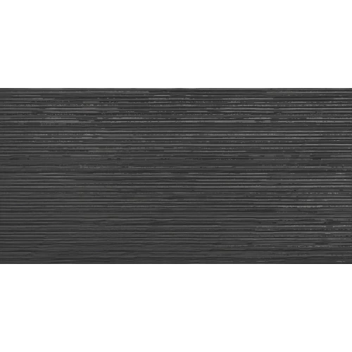 Керамогранит Neodom Design Colors Jet Black Lenza Lappato полуглянцевый черный N90021 120х60 см