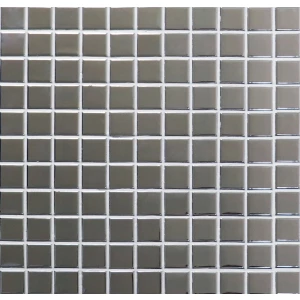 Мозаика Bonaparte Керамогранитная мозаика Everest Silver 25х25 серебряная 30,25х30,25 см