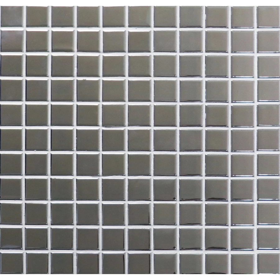 Мозаика Bonaparte Керамогранитная мозаика Everest Silver 25х25 серебряная 30,25х30,25 см