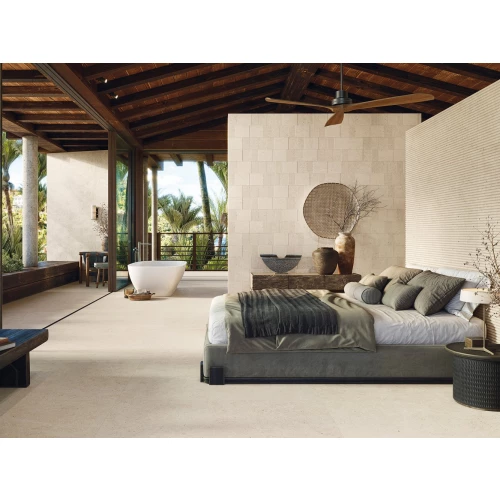 Плитка настенная Porcelanosa Сансун Санд Блоск / Cancun Sand Block матовая бежевая 100354895 150х59,6 см