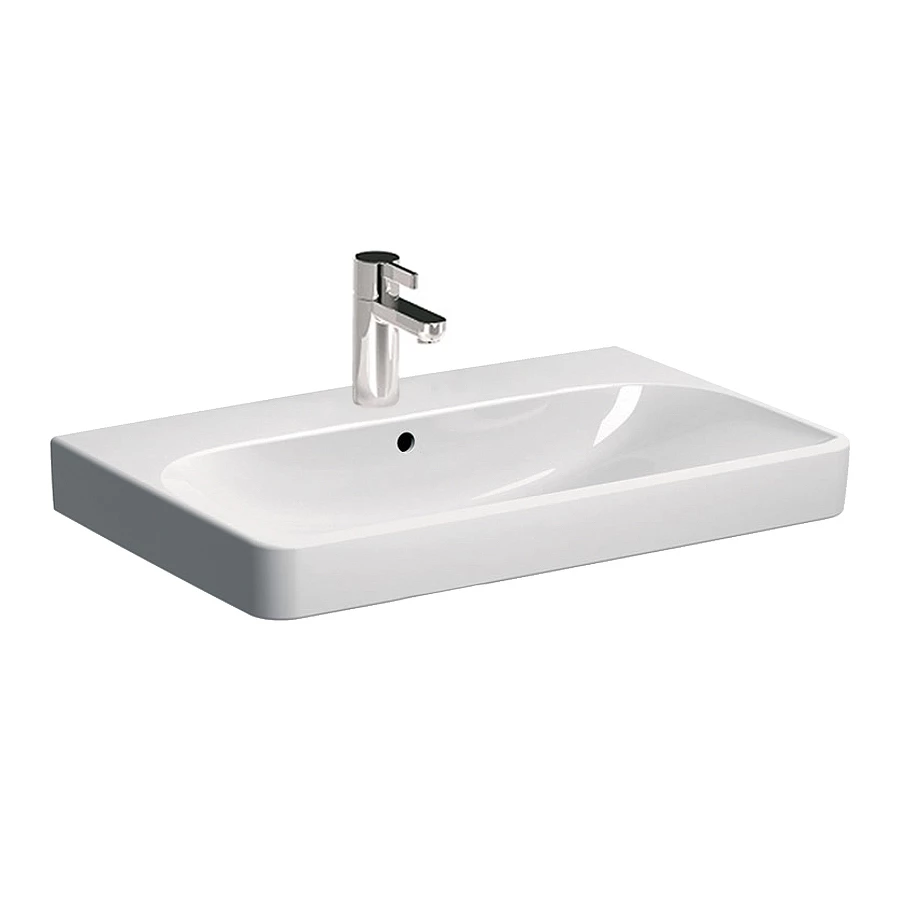 Раковина Geberit Smyle Square 500.249.01.1 75x48 см