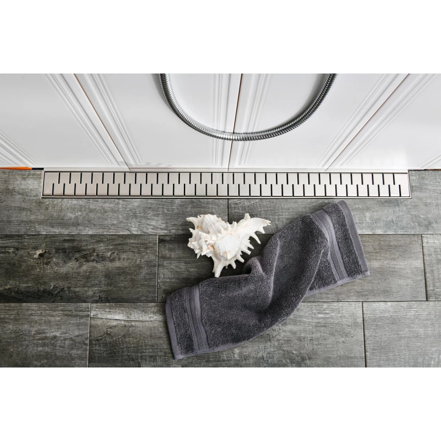 Душевой лоток Creto Snake с решеткой хром CRE-450 SN 45 см