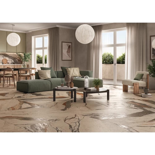 Керамогранит Imola Ceramica The Room BRE PH6 278 RM матовый серо-бежевый 278х120 см