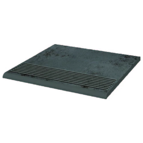 Ступень простая Paradyz Semir Grafit структурная 30х30 см