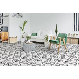 Керамогранит Absolut Keramika Valencia Barcelona Blanco P 25x25 см