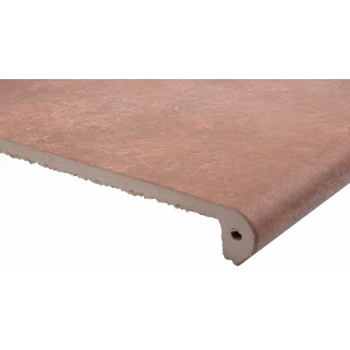 Фронтальная ступень Exagres Boston Peldano red 33х33 см