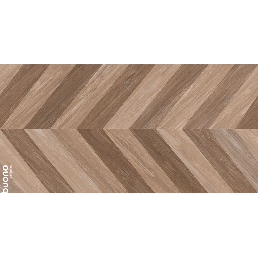 Керамогранит Buono Forest Nature Roble Matt матовый коричневый F4510M 120х60 см