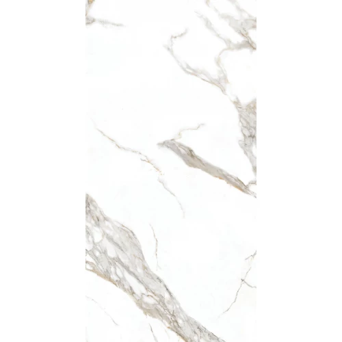 Керамогранит Goldis Tile Carrera White Rectified матовый белый 120х60 см