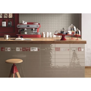 Плитка настенная Imola Ceramica Bubble BBBL 73W глянцевая белая 30х7,5 см