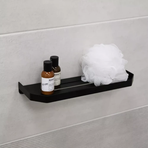 Полка Fixsen Hi-Tech прямоугольная одноэтажная черная FX-843B