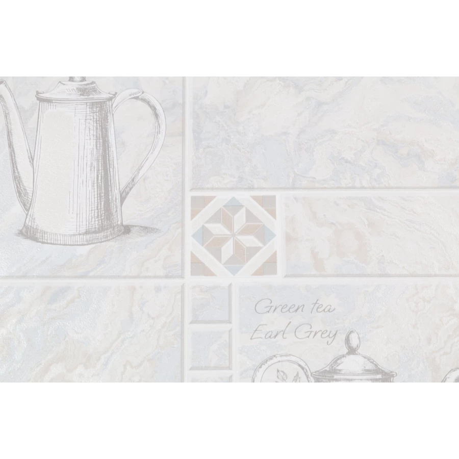 Обои виниловые Palitra Home Tea Time HomeColor серые HC11060-24 0,53х10,05 м