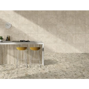 Керамогранит Vitra CityStone травертин линейный матовый бежевый 8 мм K951847R0001VTSP 120х60 см