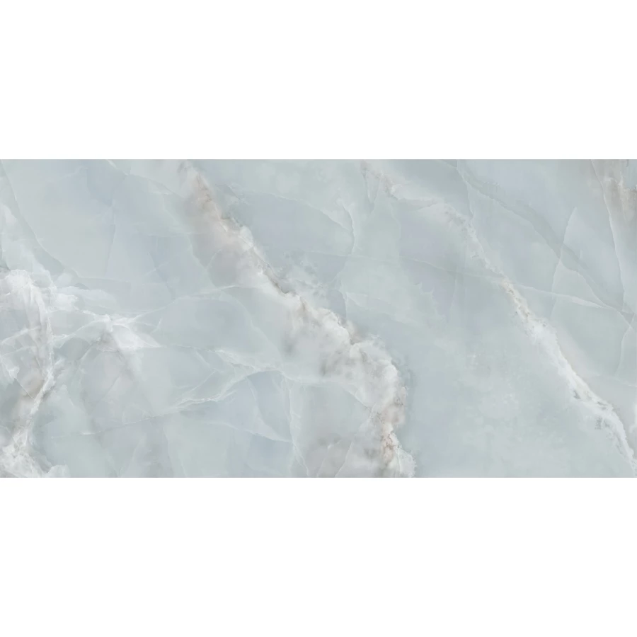 Керамогранит Delacora Onyx Breez матовый голубой 60120ONB06M 120х60 см