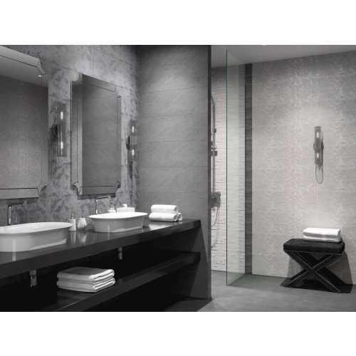 Плитка настенная Kerama Marazzi Гренель матовая серая светлая 1,611м2 13046TR 89,5x30 см