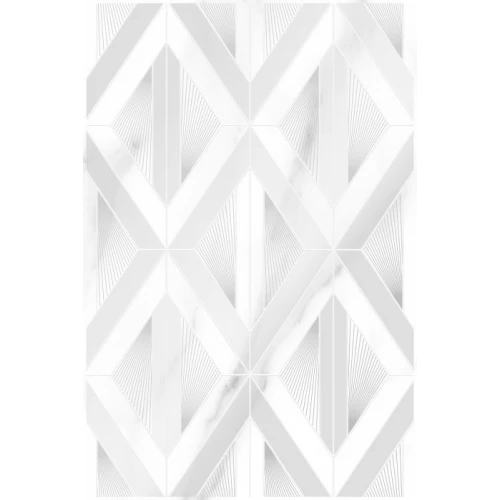 Декор Шахтинская плитка Сапфир светлый 02 20х30 см