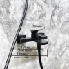Смеситель для ванны Haiba черный HB60726-7