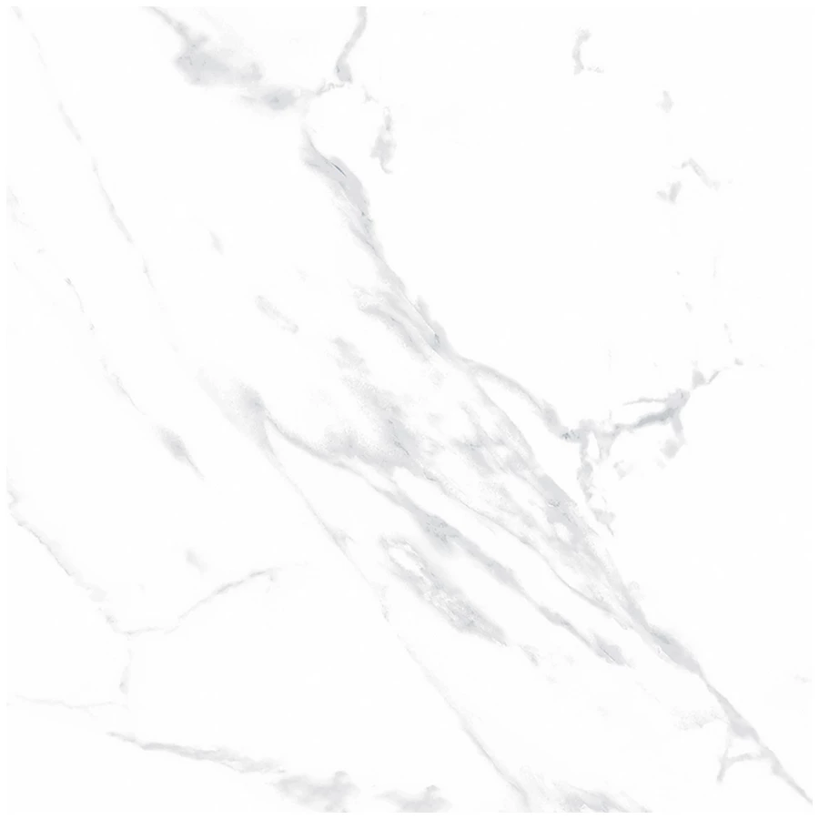 Керамогранит Ceradim Statuario Justice Grey Полированный белый 60х60 см