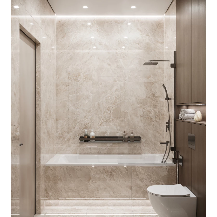 Керамогранит Arcadia Ceramica Modena Beige Full Polished бежевый FP1030-A 120х60 см