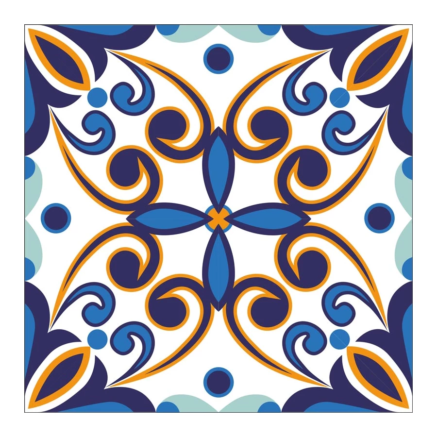 Декор Onda Капри Arabieska-5 20х20 см