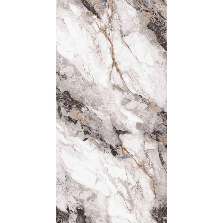 Керамогранит Zibo Fusure Pekin Marble Gold Glitter G126018G 120х60 см