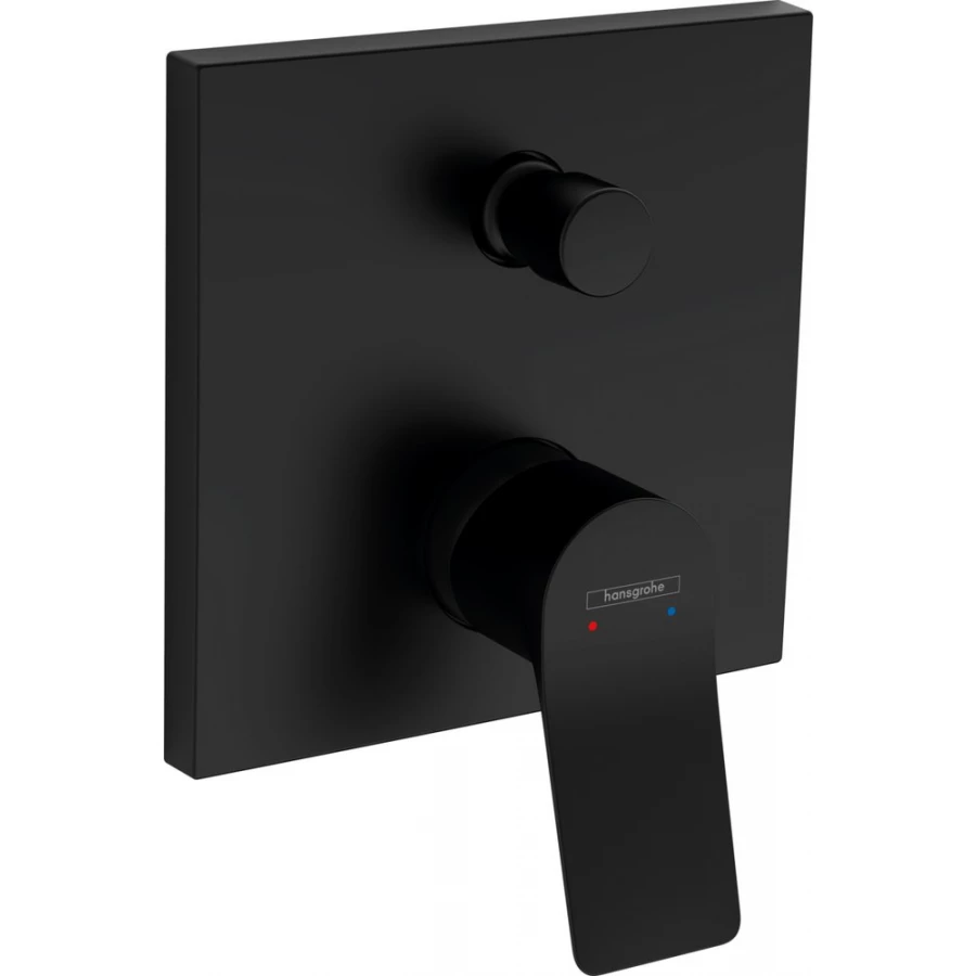 Смеситель Hansgrohe Vivenis для ванны с душем матовый черный 75415670