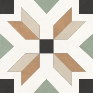 Керамогранит New Trend Design Art Mix 1 матовый многоцветный GP2020DMX31 20х20 см