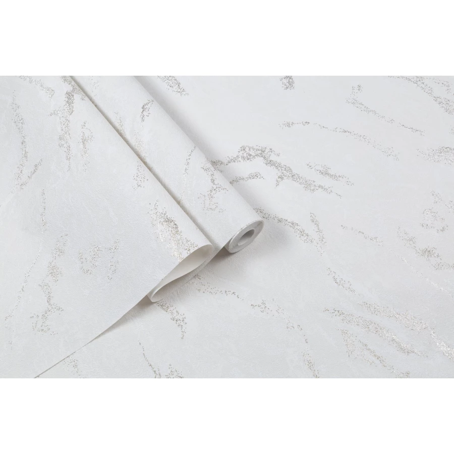 Обои флизелиновые Palitra Home Ornament HomeColor белые HC31217-11 1,06х10,05 м