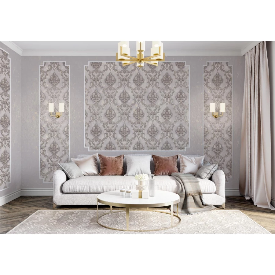 Обои флизелиновые Palitra Life Italian Dream Палитра бирюзовые PL72224-26 1,06х10,05 м