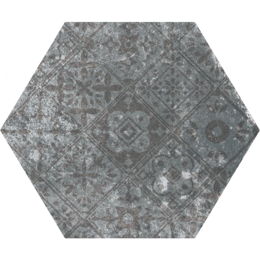 Керамогранит Monopole Pompeia Decor Gris MNP000008, 0.92 м2, 24х20 см