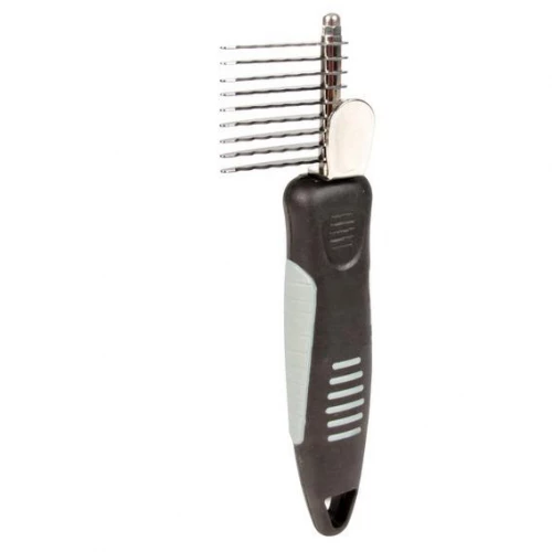 Колтунорез для собак и кошек Trixie с пластиковой ручкой 18 см зуб 3,5 см