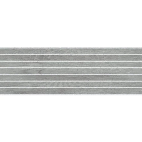 Плитка настенная Baldocer Vermont Bamboo Earth матовая серая 90х30 см