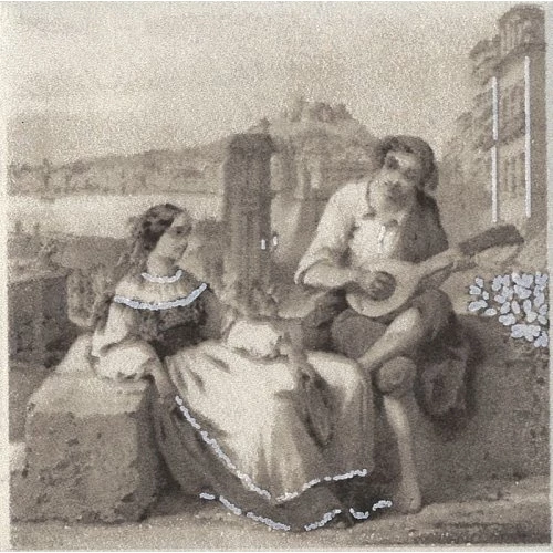 Декор Kerama Marazzi Синема бежевый 9,9х9,9 см