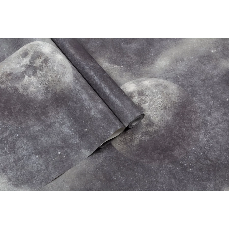 Обои флизелиновые Palitra Home Universe черные HC72367-44 1,06х10,05 м