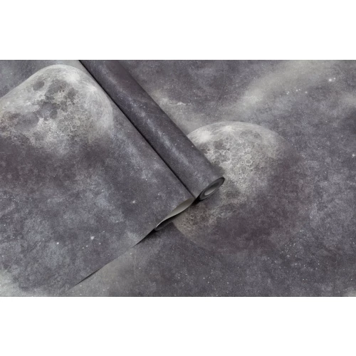 Обои флизелиновые Palitra Home Universe черные HC72367-44 1,06х10,05 м