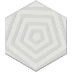 Керамогранит Kerama Marazzi Агуста Декор матовый белый OS/A241/63000 6х5,2 см