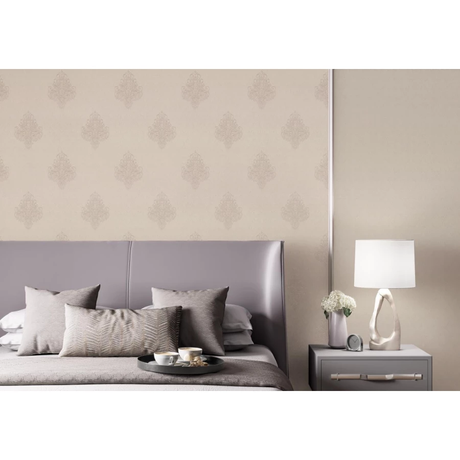 Обои флизелиновые Palitra Life Massandra бежевые PL72410-24 1,06х10,05 м