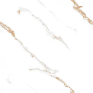 Керамогранит Ceradim Calacatta Sharp Gold белый Полированный 60х60 см