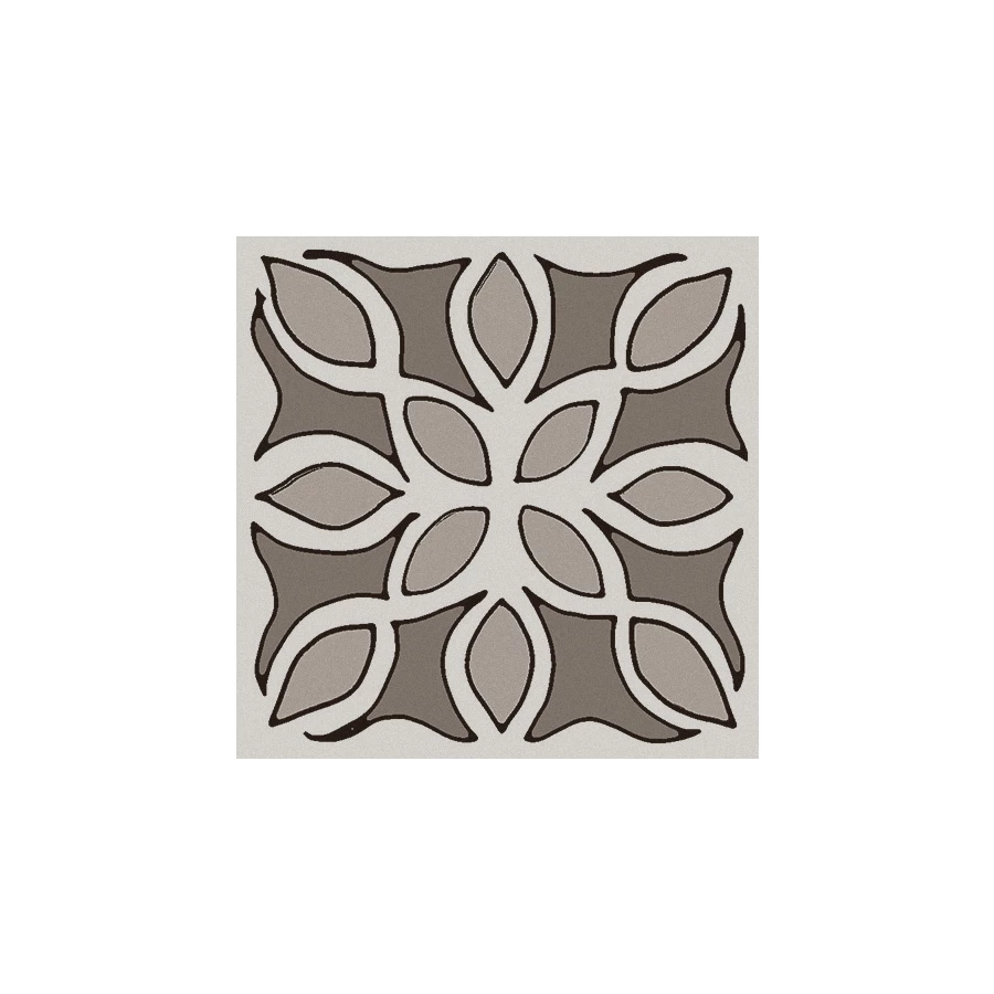 Вставка Kerama Marazzi Анвер 1 серый OS\A175\21052 4,85х4,85 см