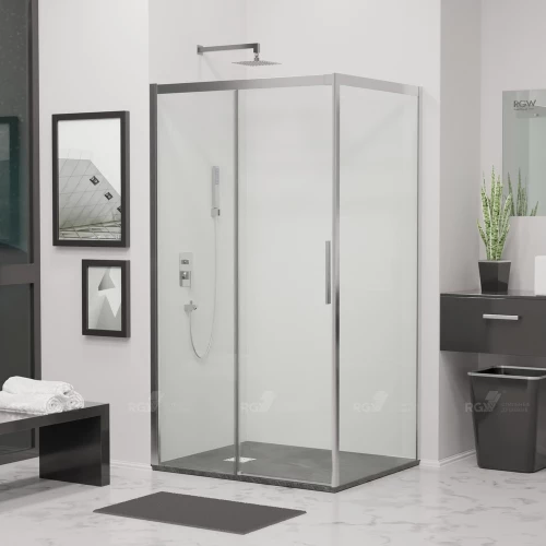 Душевой уголок RGW LE-41 LE-12 + Z-22 Прозрачное 34124107-11 170х100 см