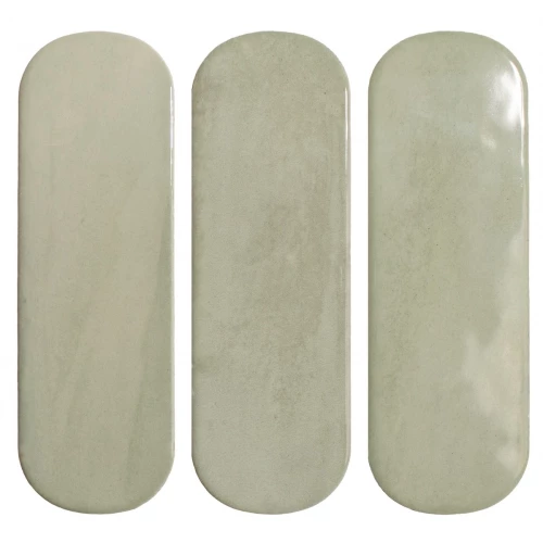 Плитка настенная DNA Calema Oval Tea Gloss глянцевая салатовая 16х5,2 см