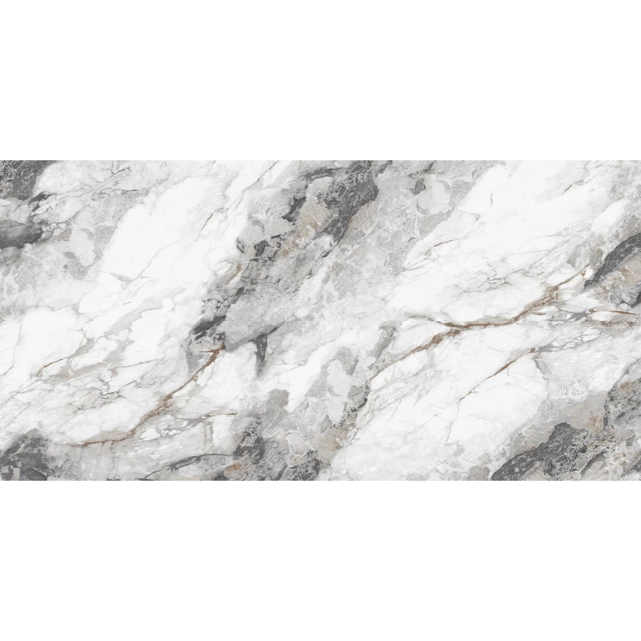 Керамогранит Delacora Mirage Rock лаппатированный граниль серый D120263LG 120х60 см