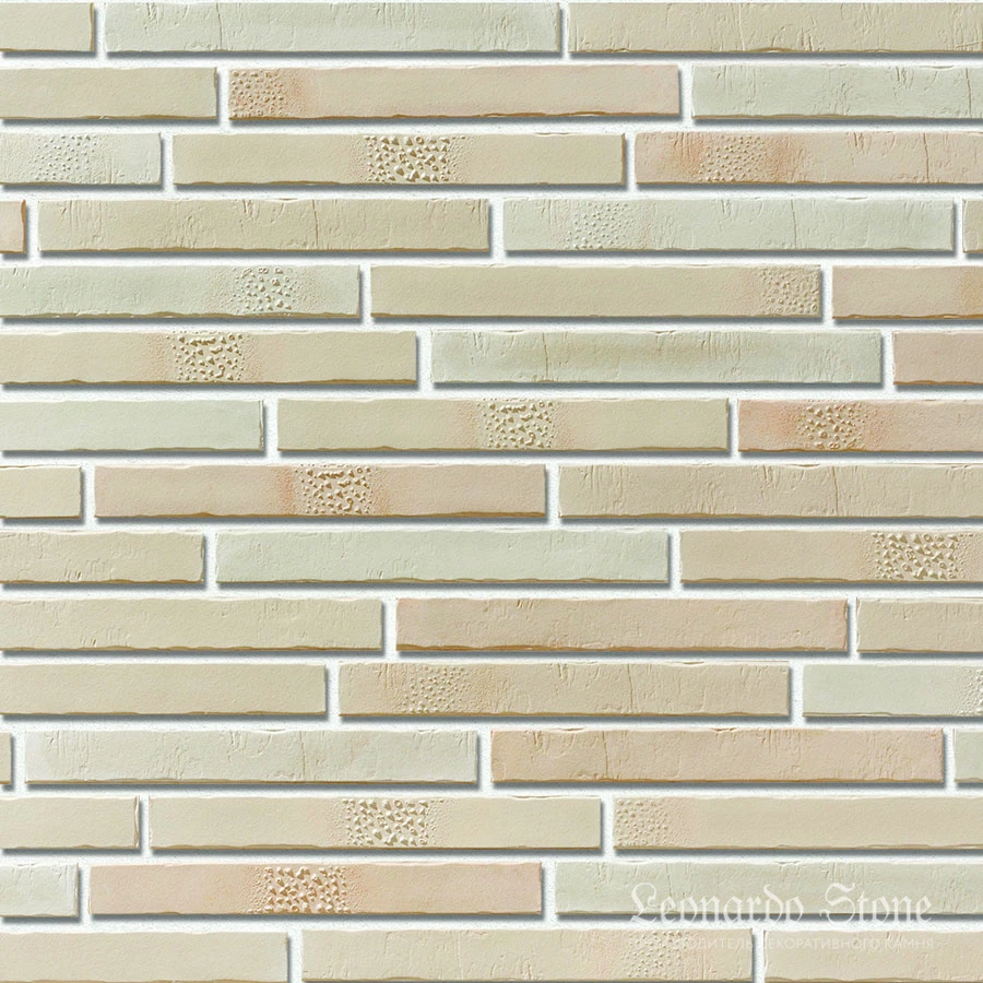 Ригельный кирпич Leonardo Stone Роттердам Mix 2 44х5,5х1,5 см