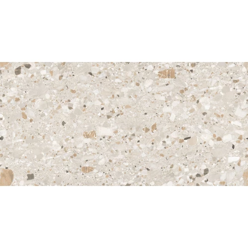 Керамогранит Realistik Terazzo Crema Carving 120х60 см