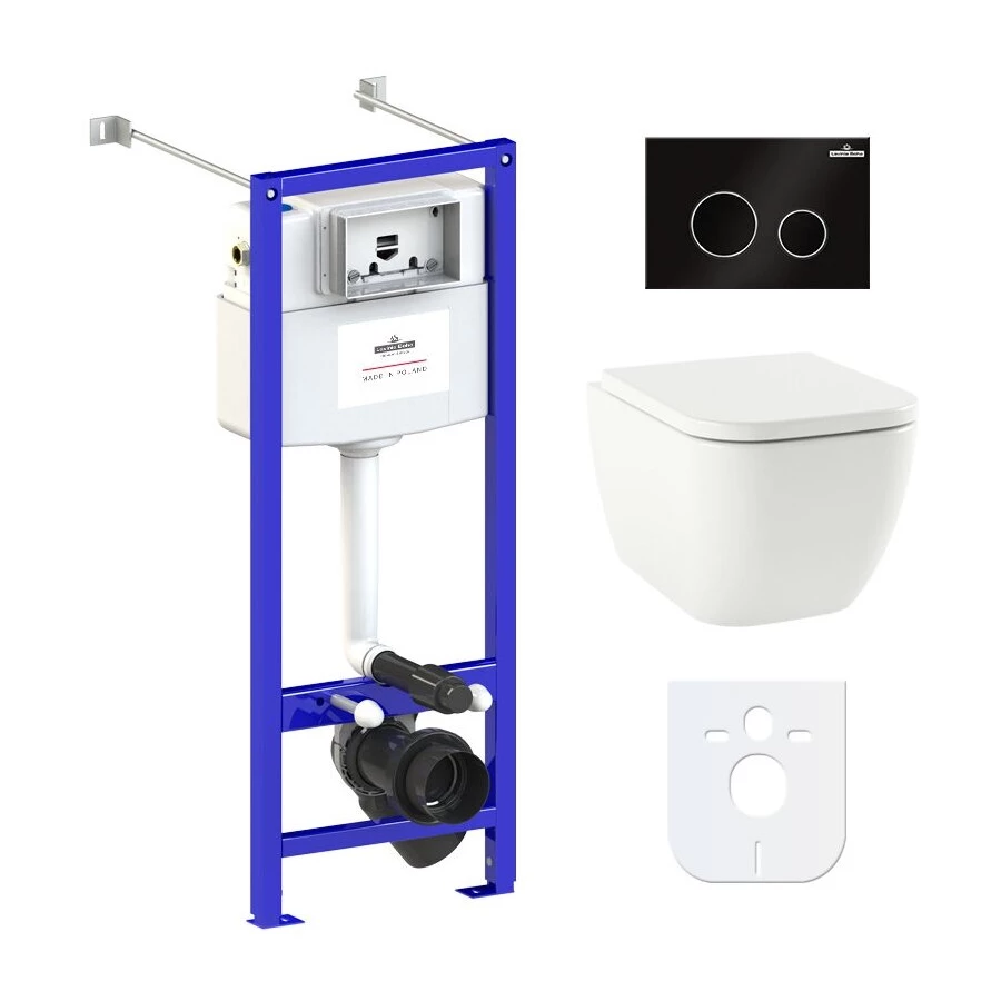 Унитаз Lavinia Boho Relfix One Compacto 77050152 (комплект 6 в 1)